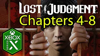 Lost Judgment Xbox Series X Gameplay Livestream [Chapters 4-8]