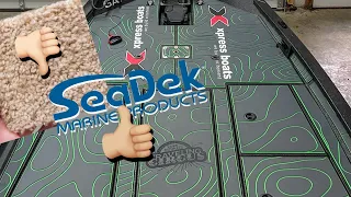 Carpet In A Bass Boat Is A TERRIBLE IDEA! (Seadek Review)