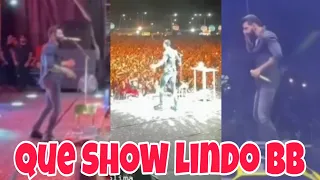Gusttavo Lima arrasta multidão no seu show em Teresina. "Que lindo BB"