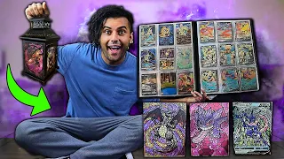 Opening POKEMON CARD THE WORD HAS NEVER SEEN BEFORE!! *RARE REAL STAINED GLASS POKEMON CARD PULLED!!