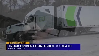 Truck driver found shot to death