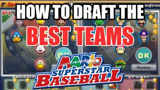 How to Draft the Best Team Possible in Mario Superstar Baseball