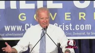 Biden in Florida for Crist campaign stops