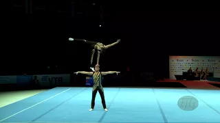 Azerbaijan (AZE) - 2018 Acrobatic Worlds, Antwerpen (BEL) - Combined  Men's Pair