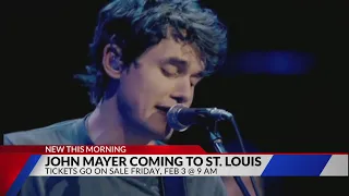 John Mayer coming to St. Louis