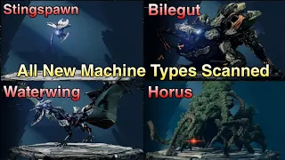 Horizon Forbidden West Burning Shores - All New Machine Locations - All New Machines Scanned Trophy