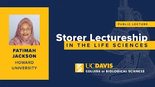 Storer Lectureship (Public Lecture) feat. Fatimah Jackson | October 24, 2023