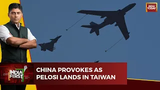 Over 20 Chinese Fighter Jets Breach Taiwan Air Space After Nancy Pelosi Lands In Taipei