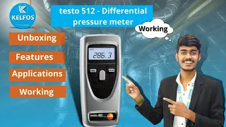 Kelfos | Testo - 465 | Tachometer | Unboxing |  Features | Applications | Technical Data | Hindi