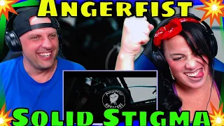 First Time Hearing Angerfist - Solid Stigma (Official Video) THE WOLF HUNTERZ REACTIONS