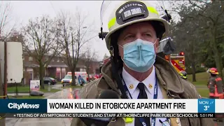 One dead after fire rips through apartment unit