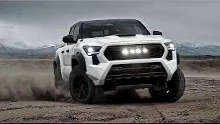 Toyota Tacoma 2024. Hybrid version with new off-road performance.