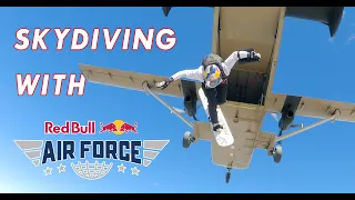 Skydiving with RedBull Airforce | AJ Bleyer, DGA (Director / DP) | RED BTS