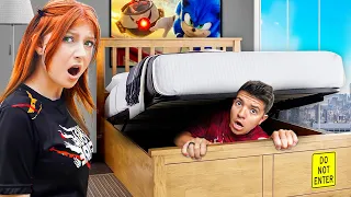 I Cheated in Hide and Seek Using a Bed!