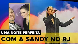 SANDY NO RIO | VLOG | PASSAGEM DE SOM, ENTREVISTA NO CAMARIM E SHOW (2023)