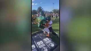 West Virginia moms tackle sons during special football practice