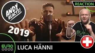 SWITZERLAND EUROVISION 2019 REACTION: Luca Hänni - 'She Got Me' | ANDY REACTS!