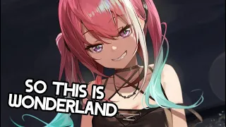 Nightcore - Wonderland (Lyrics)