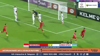 MATCH HIGHLIGHTS! #AFCU23 2024 | Indonesia (0) vs (2) Uzbekistan