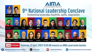 #LIVE AIMA’s 9th National Leadership Conclave | 23-04-2024