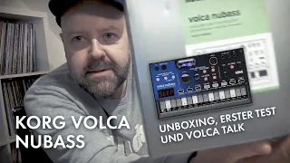 Korg Volca nubass - Unboxing, erster Test und Volca Talk [deutsch]