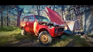 Right hand drive Lada Niva! Will it start!