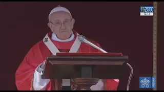 Papa Francesco ai giovani: "La gioia suscitata da Gesù crea fastidio, gridatela"