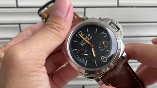 第296集  Panerai 沛納海Pam 00423 Luminor 1950三日鏈/熱潮退卻價格回落