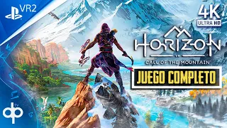 HORIZON CALL OF THE MOUNTAIN GAMEPLAY ESPAÑOL PSVR2 PS5 | Juego Completo (4K 60FPS)