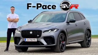 2024 Jaguar F-Pace SVR Super SUV V8 LOUD Sound! Full In-Depth Review Drive Exterior Interior