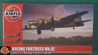 Airfix 1/72 Boeing Fortress MK.III review