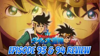 Trusting the Bonds They Made!!!!!!! Dragon Quest: The Adventure of Dai Episode 93 & 94 Review