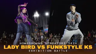 Lady Bird vs Funkstyle KS [4K] | HOMEGROUND Singapore 2024 | RPProds