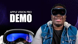 Apple Vision Pro Demo