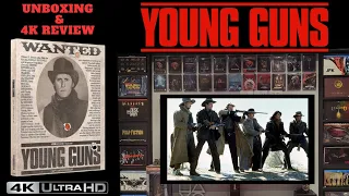 Young Guns 4k Ultra HD Bluray Steelbook Unboxing & 4k Comparisons.