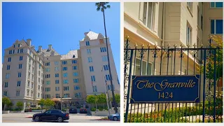 Лос Анджелес, Зап.Голливуд. The Granville 1424 Apartments. Здесь в 1954 г.жила М. Монро.