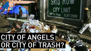 Trash, Rats and Disease Cover Homeless Encampments in LA | NBCLA