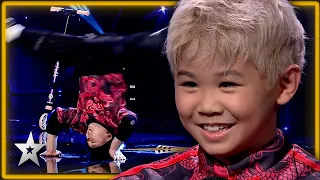 8 Year Old Breakdancer Wins the Golden Buzzer! | Kids Got Talent