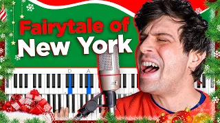 How To Play "Fairytale Of New York" by The Pogues [Piano Tutorial/Chords for Singing]