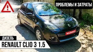 Обзор Рено Клио 3 1,5 DCI - все проблемы дизельного авто и отзыв владельца