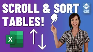 WOW! Dynamic Scroll & Sort Table in Excel