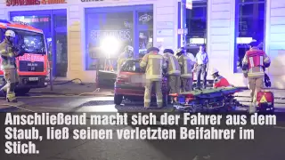 Unfall am Checkpoint Charlie