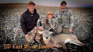 East River South Dakota Whitetail Deer- Big Buck Down!!!
