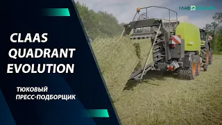 Тюковый пресс-подборщик CLAAS QUADRANT EVOLUTION