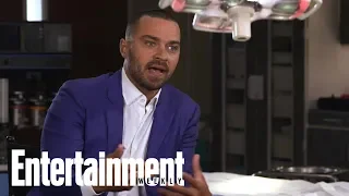 Jesse Williams On April/Jackson Relationship: Fans Hate Us At First! | Entertainment Weekly