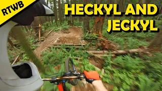 Freeride Jump line | HECKYL AND JECKYL || Raw Trails with Boostmaster (RTWB)