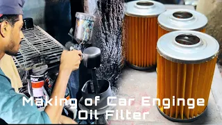 The Secret Process Behind Making a Car Engine Oil Filter