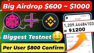 🚀Earn Free $600 To $1000 Zkasino 100% Confirm Airdrop 🤑 | Best Airdrop