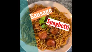 Sausage Spaghetti - Delicious