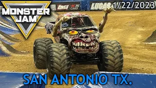Monster Jam San Antonio TX. 2023, January 22nd (Full Show) 4K 60fps